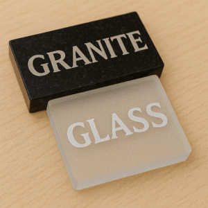 Granite and Glass Etching
